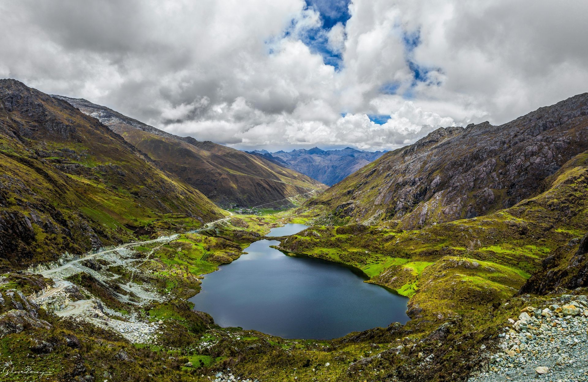 Paisaje andino de Cusco, Perú